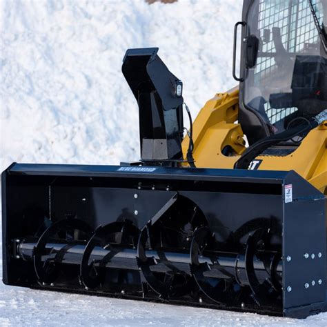 best standard flow skid steer snow blower|skid steer snow blower cost.